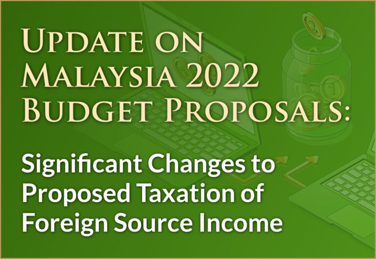 Signficant changes to Taxation of Foreign Income Source | Precepts Group